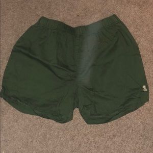 Chubbies Green Shorts